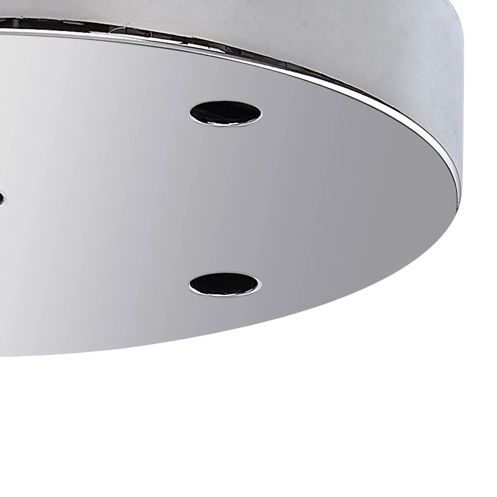 Hayes 5 Hole 15cm Round Ceiling Plate Polished Chrome Stainless Steel D0828CH  Deco Hayes Chrome